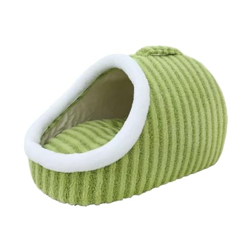 Jlkegfdf Gemütliches Versteck Haustierbett, Hundebett, gemütliches Höhlenbett, rutschfest, waschbar, weich, Haustier-Höhlenbett, Schlafsack, gemütliches Haustier-Versteck für Hunde von Jlkegfdf