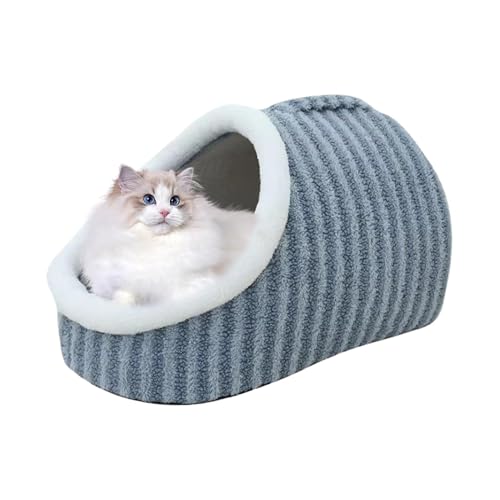 Jlkegfdf Gemütliches Versteck Haustierbett, Hundebett, gemütliches Höhlenbett, rutschfest, waschbar, weich, Haustier-Höhlenbett, Schlafsack, gemütliches Haustier-Versteck für Hunde Jlkegfdf Gemütliches Versteck Haustierbett, Hundebett, gemütliches Höhlenbett, rutschfest, waschbar, weich, Haustier-Höhlenbett, Schlafsack, gemütliches Haustier-Versteck für Hunde von Jlkegfdf