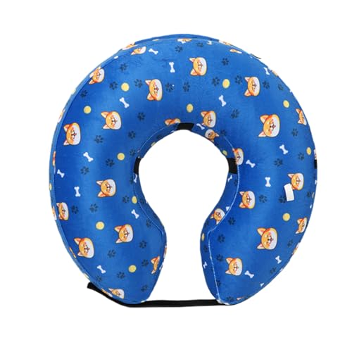 Jlkegfdf Hundehalsband, weich, aufblasbar, Anti-Lecken, Donut-Halsband, Haustier-Genesungskegel zur Leckprävention, Kratzschutz, Neuter, Rehabilitation, Schwimmtraining Jlkegfdf Hundehalsband, weich, aufblasbar, Anti-Lecken, Donut-Halsband, Haustier-Genesungskegel zur Leckprävention, Kratzschutz, Neuter, Rehabilitation, Schwimmtraining von Jlkegfdf