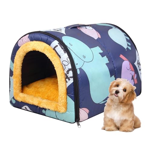 Jlkegfdf Hundehöhle, Kätzchenhöhle, Rutschfestes Katzenzelt Outdoor Katze Hund Wasserdichtes Haus Hundebett Waschbar Höhle Nest Bett Kleines Hundezelt für Katze Jlkegfdf Hundehöhle, Kätzchenhöhle, Rutschfestes Katzenzelt Outdoor Katze Hund Wasserdichtes Haus Hundebett Waschbar Höhle Nest Bett Kleines Hundezelt für Katze von Jlkegfdf