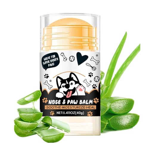 Jlkegfdf Hundepfoten-Balsam, feuchtigkeitsspendende Hundepfotencreme, lecksicherer Hundepfotenschutz, Hundepfotenschutz, Hundefußbalsam, natürlich, Pfotensauger für Hunde und Katzen Jlkegfdf Hundepfoten-Balsam, feuchtigkeitsspendende Hundepfotencreme, lecksicherer Hundepfotenschutz, Hundepfotenschutz, Hundefußbalsam, natürlich, Pfotensauger für Hunde und Katzen von Jlkegfdf