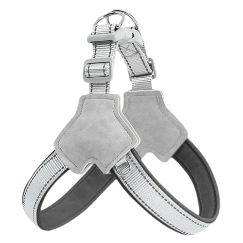 Jlkegfdf Hundeweste | Y-förmiger Frontclip mit Clip, reflektierend, Anti-Würgen, verstellbares Welpen-Trainingszubehör Jlkegfdf Hundeweste | Y-förmiger Frontclip mit Clip, reflektierend, Anti-Würgen, verstellbares Welpen-Trainingszubehör von Jlkegfdf