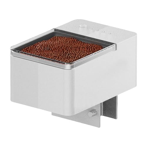 Aquarium Automatischer Futterspender - Fischfutterautomat Für Urlaub & Aquarium,Vielseitiges Aquariumzubehör Effizienter Futterautomat Für Flocken & Pellets von Jlobnyiun