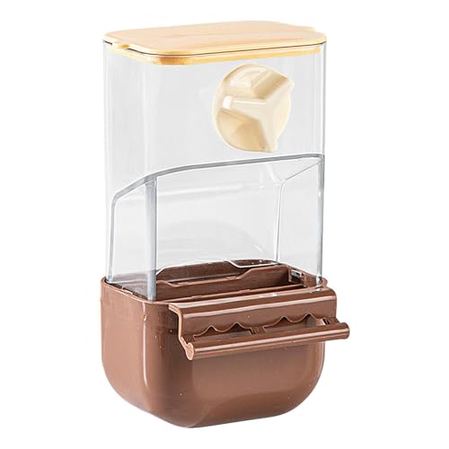 Automatischer Vogelfutterautomat, automatischer Vogelfutterspender für Vogelkäfig, Bugie mit großer Trennkapazität für gefressene Vögel von Jlobnyiun