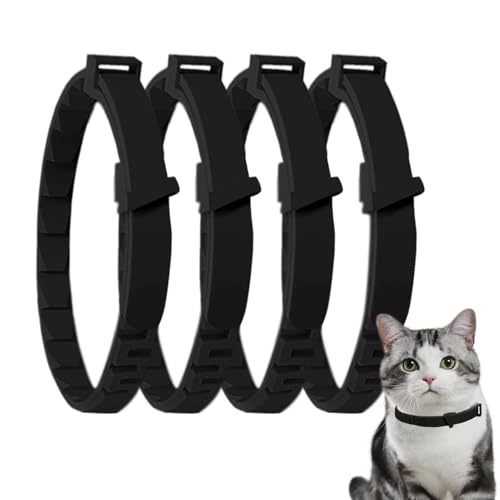Beruhigendes Katzenhalsband, beruhigendes Halsband für Haustiere, entspannendes Halsband für Kätzchen, beruhigendes Halsband für Haustiere, lange Lebensdauer von 30 Tagen, 4 Halsbänder Beruhigendes Katzenhalsband, beruhigendes Halsband für Haustiere, entspannendes Halsband für Kätzchen, beruhigendes Halsband für Haustiere, lange Lebensdauer von 30 Tagen, 4 Halsbänder von Jlobnyiun