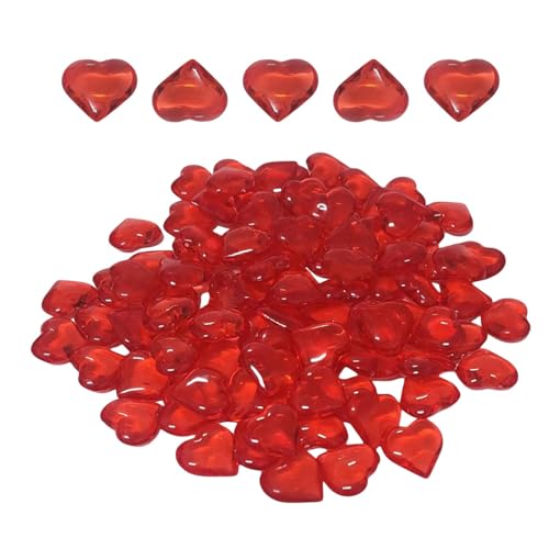 HERZSTONES – Herzförmige Edelsteine, Vasenfüller zum Valentinstag | 55 x Acryl Heart Gems Hochzeitstisch Scat, dekorative Herzsteine, romantische Vasenfüller Dekoration HERZSTONES – Herzförmige Edelsteine, Vasenfüller zum Valentinstag | 55 x Acryl Heart Gems Hochzeitstisch Scat, dekorative Herzsteine, romantische Vasenfüller Dekoration von Jlobnyiun