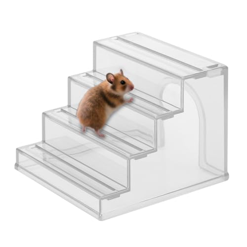 Hamsterhöhle - Hamstermöbel | 2-in-1 Gehegelandschaft Mit Rutschfesten Spielzeug Für Nager Bewegung Futtersuche Knabberbedürfnisse Nistplatz von Jlobnyiun