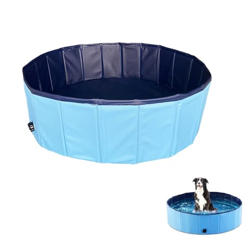 Harter Hundepool, Haustierpool | Faltbare Badewanne für Hunde | Wasserdichte Hundedusche für den Urlaub am Strand, Balkon, Badezimmer Harter Hundepool, Haustierpool | Faltbare Badewanne für Hunde | Wasserdichte Hundedusche für den Urlaub am Strand, Balkon, Badezimmer von Jlobnyiun