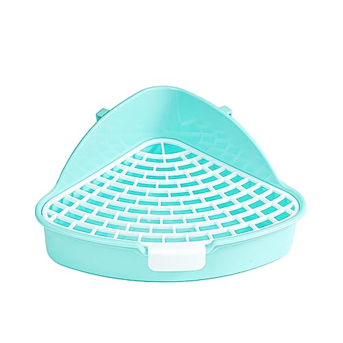 Haustier-Toilettenschale, Anti-Spritz-Liter-Box, hohe Kapazität, Haustier-Toiletten-Töpfchen, Tier-Dreieck-Toiletten-Trainer, Haustier-Toiletten-Tablett, Urinal-Chinchilla, abnehmbare Liter- für Haustier-Toilettenschale, Anti-Spritz-Liter-Box, hohe Kapazität, Haustier-Toiletten-Töpfchen, Tier-Dreieck-Toiletten-Trainer, Haustier-Toiletten-Tablett, Urinal-Chinchilla, abnehmbare Liter- für von Jlobnyiun