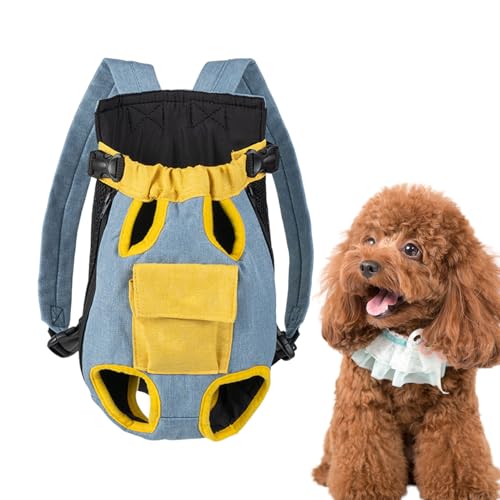 Hunde-Transporttasche - Cat Legs Out Verstellbare Reisetasche | Small Pet Small Pet Backpack, Tragbarer Welpenhalter für Reisen, Wandern und Camping, Haustierbedarf Hunde-Transporttasche - Cat Legs Out Verstellbare Reisetasche | Small Pet Small Pet Backpack, Tragbarer Welpenhalter für Reisen, Wandern und Camping, Haustierbedarf von Jlobnyiun