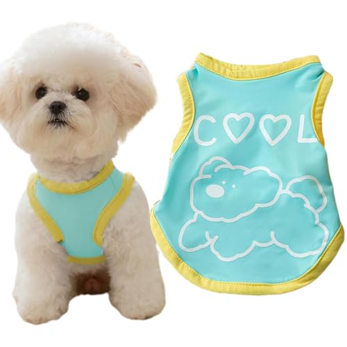 Hundebekleidung für Hündinnen, atmungsaktiv, kühlende Weste für kleine Hunde, Sonnenschutz, Chihuahua-Kleidung für den täglichen Gebrauch, Reisen, Zuhause, Sport Hundebekleidung für Hündinnen, atmungsaktiv, kühlende Weste für kleine Hunde, Sonnenschutz, Chihuahua-Kleidung für den täglichen Gebrauch, Reisen, Zuhause, Sport von Jlobnyiun