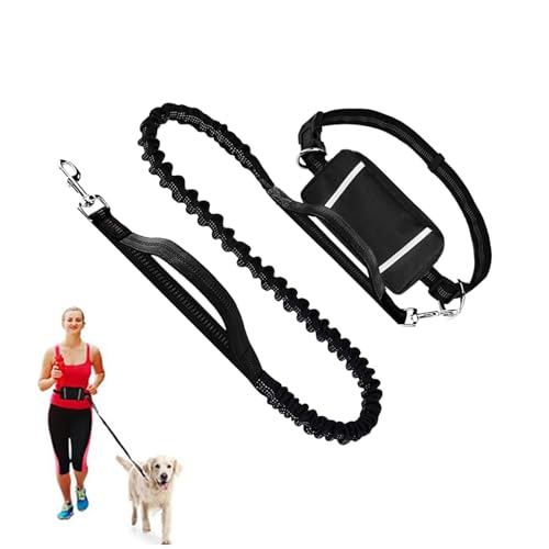 Hundespaziergang Seil,Tier Spaziergangsleine Mit Bauchtasche | Reflektierendes Verstellbares Hundegeschirr Für Laufen Wandern Und Outdoor-Aktivitäten Hundespaziergang Seil,Tier Spaziergangsleine Mit Bauchtasche | Reflektierendes Verstellbares Hundegeschirr Für Laufen Wandern Und Outdoor-Aktivitäten von Jlobnyiun