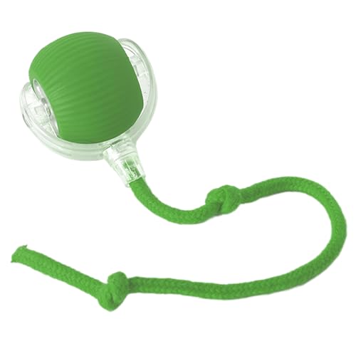 Interaktiver Smart Pet Ball - Rolling Cat Dog Toy - Auto bewegender Ballspielzeug | Automatisches Übungsspielzeug für Haustiere, lustige Motion Ball für Kätzchen und Welpen, Freisprech intelligentes U von Jlobnyiun