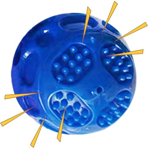 Jlobnyiun Hundekugeln - Quietschender Hundeball - Langlebige Tote Toy | Hund Chew Beruhigungsklammern Ball Für Aggressive Chewer Welpen -Training Langeweile Langeweile Freigarten Jlobnyiun Hundekugeln - Quietschender Hundeball - Langlebige Tote Toy | Hund Chew Beruhigungsklammern Ball Für Aggressive Chewer Welpen -Training Langeweile Langeweile Freigarten von Jlobnyiun