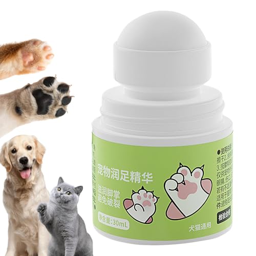 Jlobnyiun Hundepfote Balsam, Pfotenbalsam Hunde | Katze Nase Und Pfotenpflegeöl 30ml - Welpenfuß Reparieren Feuchtigkeitscreme, Nahrhafter Balsam Für Trocken Gebrochene Kätzchenklaue Jlobnyiun Hundepfote Balsam, Pfotenbalsam Hunde | Katze Nase Und Pfotenpflegeöl 30ml - Welpenfuß Reparieren Feuchtigkeitscreme, Nahrhafter Balsam Für Trocken Gebrochene Kätzchenklaue von Jlobnyiun