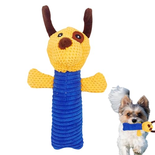 Jlobnyiun Hundespielzeug, Kauspielzeug für Hunde, vielseitig, niedlich, aus Plüsch, harter Stoff, niedlich, quietschend von Jlobnyiun