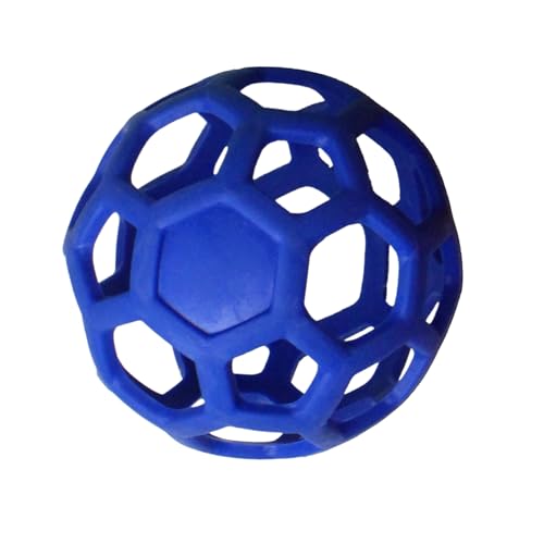 Jlobnyiun Hundespielzeug Ball,Hundespielzeug Puzzle Ball - Interaktiver Hochspringender Gummiball Für Kauphase Spielzeit Apportieren Draußen Training Drinnen Unterhaltung Bewegung von Jlobnyiun