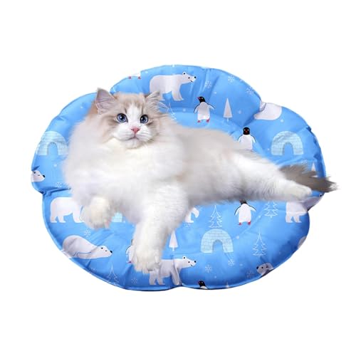Jlobnyiun Kühlkissen für Hunde – Chill Puppy Pad – selbstkühlende Gelmatte für Hunde, waschbar, tragbar, für drinnen und draußen, Decke für Zwinger, Boden, Auto Jlobnyiun Kühlkissen für Hunde – Chill Puppy Pad – selbstkühlende Gelmatte für Hunde, waschbar, tragbar, für drinnen und draußen, Decke für Zwinger, Boden, Auto von Jlobnyiun