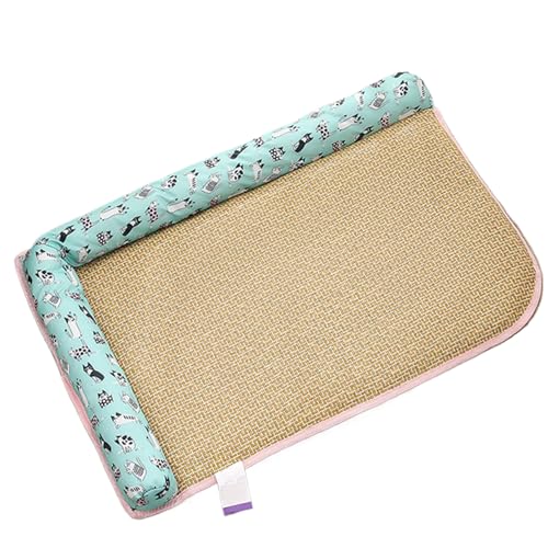 Jlobnyiun Kühlmatte für Hunde, kaltes Bett für Haustiere, zum Schlafen, Wärmebezug für Kätzchen und Welpen bei heißem Wetter, für Terrasse und Außenbereich von Jlobnyiun