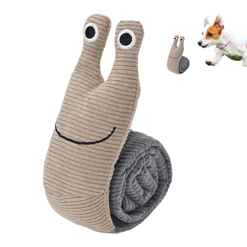 Jlobnyiun Leckerli-Spender-Spielzeug für Hunde – niedliche Schnecke, Futterspielzeug, Welpenanreicherungsspielzeug, Hunde-Puzzle-Spielzeug mit lustigem Klang, kleine Hundeanreicherung für langsames Jlobnyiun Leckerli-Spender-Spielzeug für Hunde – niedliche Schnecke, Futterspielzeug, Welpenanreicherungsspielzeug, Hunde-Puzzle-Spielzeug mit lustigem Klang, kleine Hundeanreicherung für langsames von Jlobnyiun