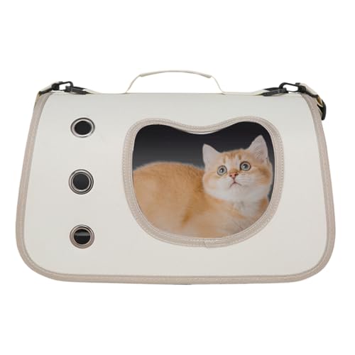 Jlobnyiun Tragetasche für kleine Hunde, verstellbar, für Katzen, Hunde, Transportzubehör, transparente Schulter-Trageschlaufen für Urlaub, Wandern, Camping, Picknick, Roadtrip Jlobnyiun Tragetasche für kleine Hunde, verstellbar, für Katzen, Hunde, Transportzubehör, transparente Schulter-Trageschlaufen für Urlaub, Wandern, Camping, Picknick, Roadtrip von Jlobnyiun