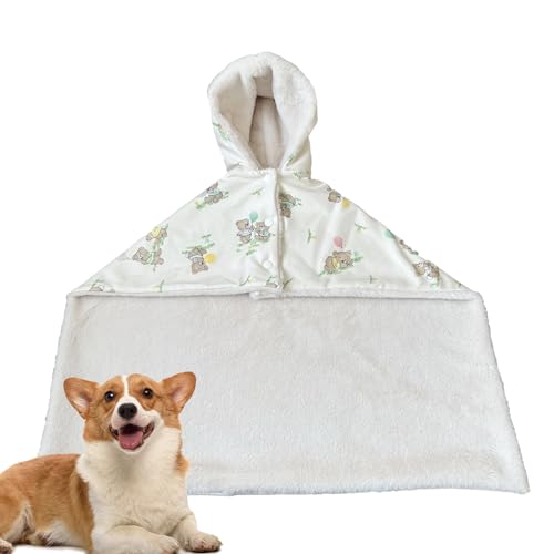 Jlobnyiun Umhangdecke für Hunde – Bärenmuster Katzenumhang Decke – Kätzchendecke, Katzenumhang Decke, Haustierdecke für Bett, Couch, Auto, Sofa, maschinenwaschbar Jlobnyiun Umhangdecke für Hunde – Bärenmuster Katzenumhang Decke – Kätzchendecke, Katzenumhang Decke, Haustierdecke für Bett, Couch, Auto, Sofa, maschinenwaschbar von Jlobnyiun