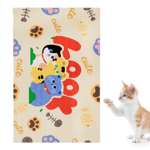 Kratzmatte für Katzen, niedlich, Kratzbrett für Katzen, selbstklebend, zuschneidbar, Kratzspielzeug für Kätzchen, abriebfeste Kratzmatte für , Glas, Beton Kratzmatte für Katzen, niedlich, Kratzbrett für Katzen, selbstklebend, zuschneidbar, Kratzspielzeug für Kätzchen, abriebfeste Kratzmatte für , Glas, Beton von Jlobnyiun