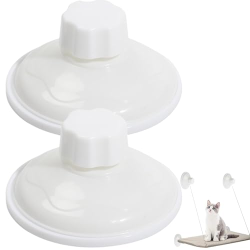 Saugnapf Für Katzenhängematte,Saugnapf Für Katzenhängematte | Selbstklebende Sauger-Pads Zur Schraubmontage | Katzenfenster-Bettsitz-Ersatz-Saugnapf, 85-mm-Schalenfuß, Leistungsstarker Saugnapf Für He Saugnapf Für Katzenhängematte,Saugnapf Für Katzenhängematte | Selbstklebende Sauger-Pads Zur Schraubmontage | Katzenfenster-Bettsitz-Ersatz-Saugnapf, 85-mm-Schalenfuß, Leistungsstarker Saugnapf Für He von Jlobnyiun