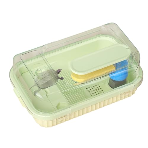 Schildkröten-Aquariumtank | Schildkrötenbecken Aquarien - Tank und Terrarien für Schildkröte, Vollsicht-Aquarium mit Starter-Kit für Krabben, kleine Reptilien und Schildkröten Schildkröten-Aquariumtank | Schildkrötenbecken Aquarien - Tank und Terrarien für Schildkröte, Vollsicht-Aquarium mit Starter-Kit für Krabben, kleine Reptilien und Schildkröten von Jlobnyiun