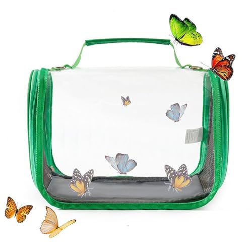 Schmetterlingslebensraum - Netz Schmetterlingskäfig, Transparenter Ansichtsbehälter | Clear Mesh Terrarium Schmetterlingslebensraum, Faltbare Raupe Wachsende Haus Für Kinder Jugendliche Erwachsene Gen Schmetterlingslebensraum - Netz Schmetterlingskäfig, Transparenter Ansichtsbehälter | Clear Mesh Terrarium Schmetterlingslebensraum, Faltbare Raupe Wachsende Haus Für Kinder Jugendliche Erwachsene Gen von Jlobnyiun