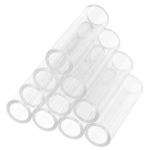Aquarium Acryl-Kristall-Unterschlupfhaus, -Zuchtrohr für kleine , kleine Fische, -Lebensraum, Zuchtrohr, Versteckrohre, transparentes Kristallschutzhaus für Aquarien von Joberio