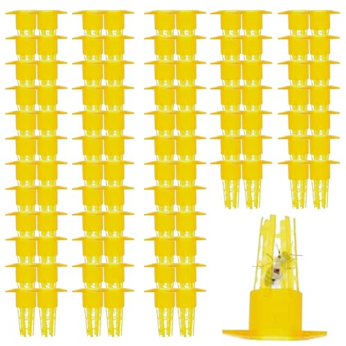 Joberio Bienenzucht-Aufzuchtbecher-Set, Bienenköniginkäfig - Professioneller Königinnenkäfig - Benutzerfreundlicher und effizienter Bienenkönigin-Fänger für den Innen- und Außenbereich von Joberio