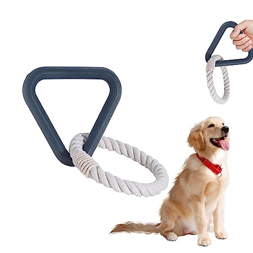Joberio Zerrspielzeug für Hunde | Welpenspielzeug Tauziehen | Welpen-Seilspielzeug zum Kauen und Trainieren, interaktives, unzerstörbares Spielzeug für kleine, mittelgroße und große Haustiere von Joberio