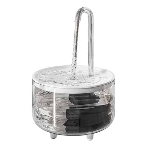 Katzen Wasserbrunnen, 1L USB Wireless Wasserbrunnen Hundenapf, Auto Off Katze Wasserspender, Sichtbarer Wasserspender Lieferungen, Automatische Zirkulation Haustier Wasserspender, Katze Trinkbrunnen Katzen Wasserbrunnen, 1L USB Wireless Wasserbrunnen Hundenapf, Auto Off Katze Wasserspender, Sichtbarer Wasserspender Lieferungen, Automatische Zirkulation Haustier Wasserspender, Katze Trinkbrunnen von Joberio