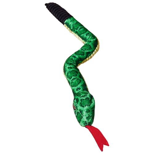 Snake Dog Toy Squeakers - Plush Cute Dog Chewing Toy Stuffed Animal | Dog Toy for Physical Health | Small Dog Squeaky Toy | Bite-Resistant Soft Pet Toy Snake for Chewing Relieve Boredom von Joberio