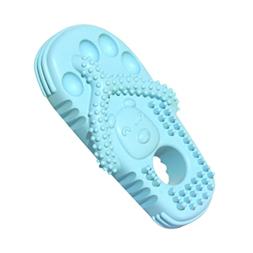 Tough Dog Toys - Slipper-Shaped Dog Toy | Bissfestes Zähneknirschspielzeug zum Zähneputzen, Hundekauspielzeug für kleine bis mittelgroße Hunde von Joberio