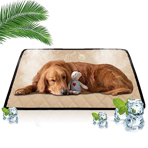 Kühlmatte für Hunde Katzen Haustiere Kühldecke Hunde Hundebett Selbstkühlende Hundedecke Kühlbett,Waschbar Kühlpad Kühlkissen Grosse Kleine Hunde Hält Haustiere im Heißen Sommer Kühl,105x90cm Kühlmatte für Hunde Katzen Haustiere Kühldecke Hunde Hundebett Selbstkühlende Hundedecke Kühlbett,Waschbar Kühlpad Kühlkissen Grosse Kleine Hunde Hält Haustiere im Heißen Sommer Kühl,105x90cm von Jodsen