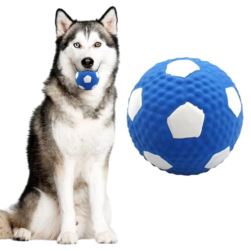 Quietschender Hundespielzeug Ball 9cm Latex Hunde Quietsch Spielzeug Fußball Kauen Apportierball Hundeball für Katzen Werfen Interaktives Hundespielzeug Zahnreinigung Kauspielzeug für Jagdübung Quietschender Hundespielzeug Ball 9cm Latex Hunde Quietsch Spielzeug Fußball Kauen Apportierball Hundeball für Katzen Werfen Interaktives Hundespielzeug Zahnreinigung Kauspielzeug für Jagdübung von Jodsen