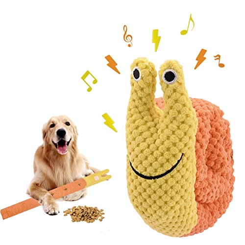 Schnecke Spielzeug für Haustiere,Plüsch-Haustier Spielzeug Training für Dekompression Hundespielzeug Schnüffeln von Backenzahn-Haustierbedarf Linderung von Langweiligem Hundespielzeug Orange+Yellow Schnecke Spielzeug für Haustiere,Plüsch-Haustier Spielzeug Training für Dekompression Hundespielzeug Schnüffeln von Backenzahn-Haustierbedarf Linderung von Langweiligem Hundespielzeug Orange+Yellow von Jodsen