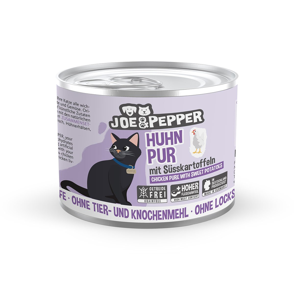 Joe & Pepper Cat Huhn pur mit Süßkartoffeln 6x200g Joe & Pepper Cat Huhn pur mit Süßkartoffeln 6x200g von Joe & Pepper