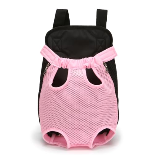 Rucksäcke für Hunde, Haustier vorne Brust Rucksäcke Hundetragetasche Atmungsaktiv Mesh Transporttasche für Klein Hunde Katze von Joejoier