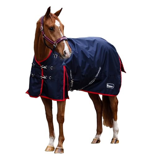 Whitaker Rastrick V2 Pferdedecke mit kontrastierenden Details, Marineblau, 4´ 9 Whitaker Rastrick V2 Pferdedecke mit kontrastierenden Details, Marineblau, 4´ 9 von John Whitaker