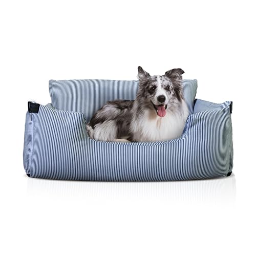 Johnear Hunde Autositz Sitzerhöhung für große Hunde Reisebett mit Abnehmbarer wasserdichter Oxford Matte,2 Pockets 110cm Hundesofa Kissen Auto Rückbank rutschfeste Hundesofa mit Sicherheitsgurt Johnear Hunde Autositz Sitzerhöhung für große Hunde Reisebett mit Abnehmbarer wasserdichter Oxford Matte,2 Pockets 110cm Hundesofa Kissen Auto Rückbank rutschfeste Hundesofa mit Sicherheitsgurt von Johnear