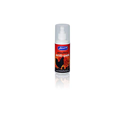Johnsons Geflügel-Anti-Peck-Spray, transparent, 100 ml (1 Stück) von Johnsons