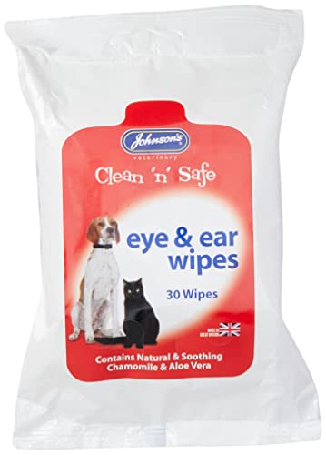 Johnsons Clean & Safe Eye & Ear Wipes 30er Pack (30 x 50 g) von Johnsons