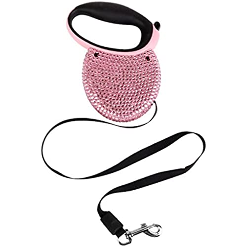 Jojomis Pet Dog Strass-Hundekette, automatisch, einziehbar, Rosa Jojomis Pet Dog Strass-Hundekette, automatisch, einziehbar, Rosa von Jojomis