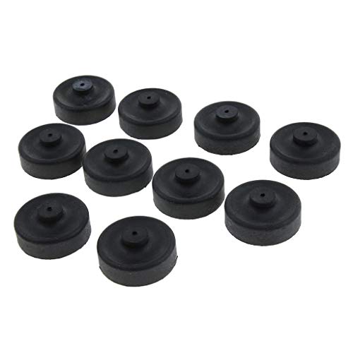 jojomis 10 Stück Gummitopf-Membran-Luftpumpenteile für Aquarium, Angelpumpe, Ersatz, schwarz, EPDM-Gummi, ultra-leise jojomis 10 Stück Gummitopf-Membran-Luftpumpenteile für Aquarium, Angelpumpe, Ersatz, schwarz, EPDM-Gummi, ultra-leise von Jojomis
