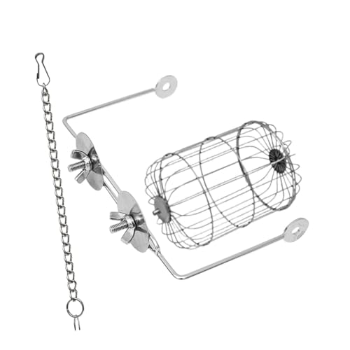 jojomis Kaninchen-Heuhalter aus Edelstahl, für den Außenbereich, für Meerschweinchenkäfige, Nagetiere, Wiesenbewohner, 16 x 11 cm jojomis Kaninchen-Heuhalter aus Edelstahl, für den Außenbereich, für Meerschweinchenkäfige, Nagetiere, Wiesenbewohner, 16 x 11 cm von Jojomis