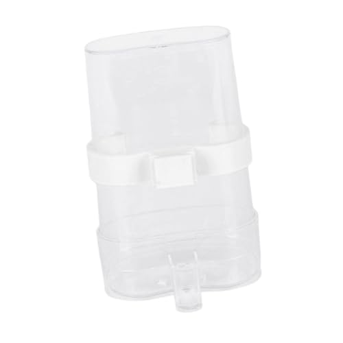jojomis Vogelfutterstation für Vögel, transparent, einfach zu installieren, Wasserspender für Papageien, Finken, Kanarienvögel jojomis Vogelfutterstation für Vögel, transparent, einfach zu installieren, Wasserspender für Papageien, Finken, Kanarienvögel von Jojomis