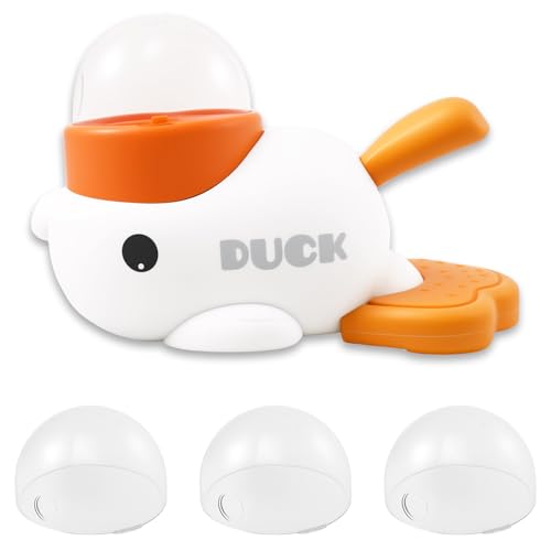 Entenform Interaktive Futterspender, Hund Slow Feeder Spielzeug Interaktives Hundespielzeug Haustier Futterspender, Slow Feeder Hund Intelligenzspielzeug Duck Dog Treat Food Dispenser für Haustier Kat Entenform Interaktive Futterspender, Hund Slow Feeder Spielzeug Interaktives Hundespielzeug Haustier Futterspender, Slow Feeder Hund Intelligenzspielzeug Duck Dog Treat Food Dispenser für Haustier Kat von Jokapy